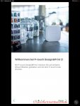 Brother PT-P300BT P-Touch Cube Etikettendrucker - Design&Print 2 App Willkommensbildschirm